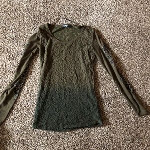 Miss me long sleeve shirt